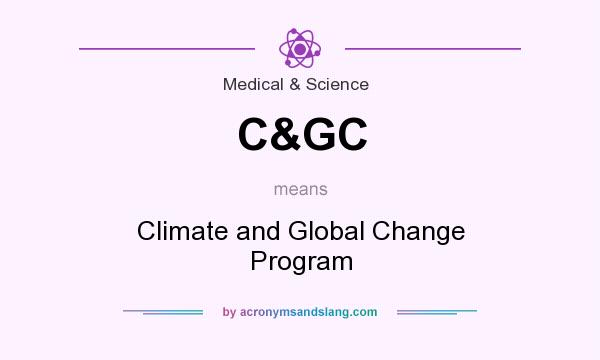 What does C&GC mean? It stands for Climate and Global Change Program