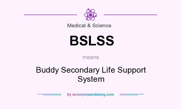 What does BSLSS mean? It stands for Buddy Secondary Life Support System