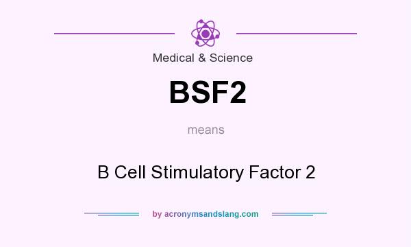 What does BSF2 mean? It stands for B Cell Stimulatory Factor 2