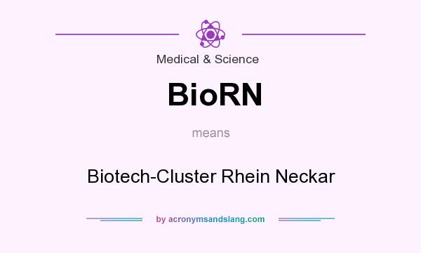 What does BioRN mean? It stands for Biotech-Cluster Rhein Neckar