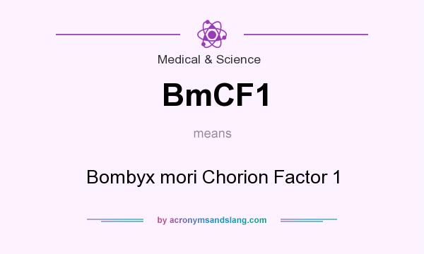 What does BmCF1 mean? It stands for Bombyx mori Chorion Factor 1