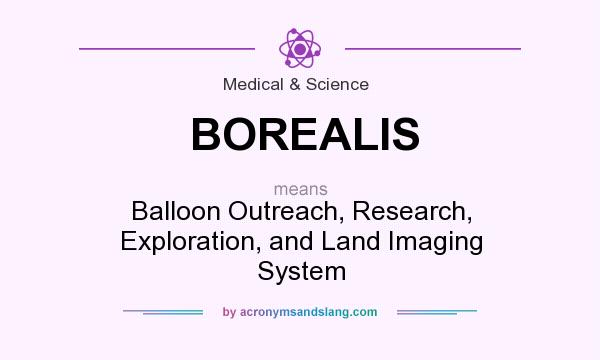 What does BOREALIS mean? It stands for Balloon Outreach, Research, Exploration, and Land Imaging System