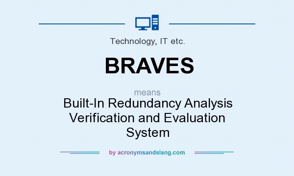 What does BRAVES mean? It stands for Built-In Redundancy Analysis Verification and Evaluation System
