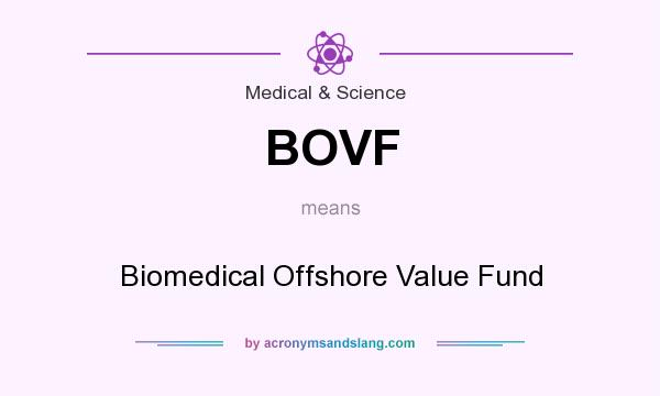 What does BOVF mean? It stands for Biomedical Offshore Value Fund