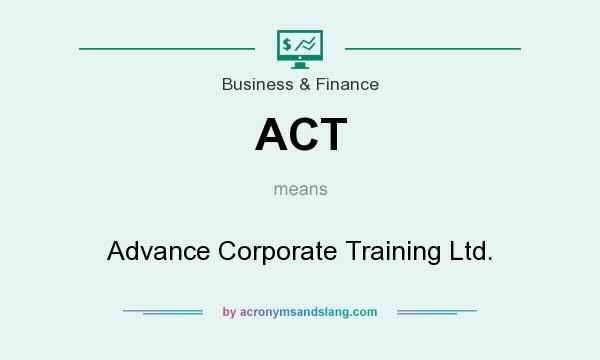 What does ACT mean? It stands for Advance Corporate Training Ltd.