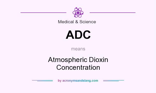 What does ADC mean? It stands for Atmospheric Dioxin Concentration