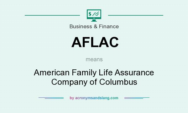 What does AFLAC mean? It stands for American Family Life Assurance Company of Columbus