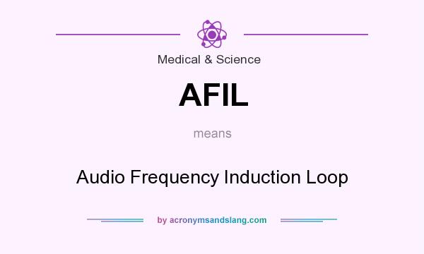 What does AFIL mean? It stands for Audio Frequency Induction Loop