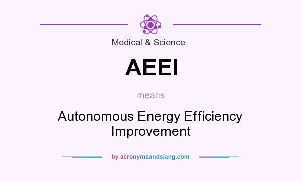 What does AEEI mean? It stands for Autonomous Energy Efficiency Improvement