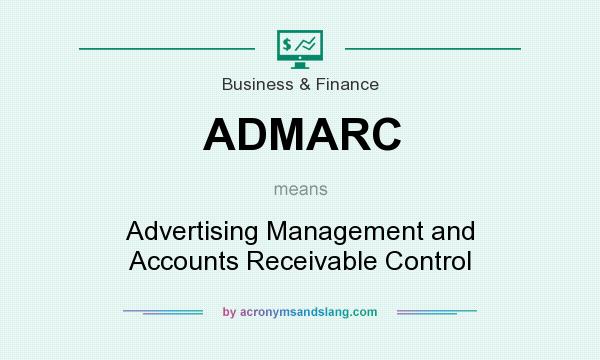 What does ADMARC mean? It stands for Advertising Management and Accounts Receivable Control