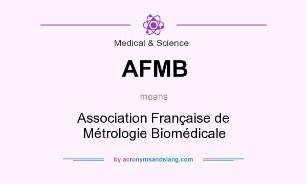 What does AFMB mean? It stands for Association Française de Métrologie Biomédicale