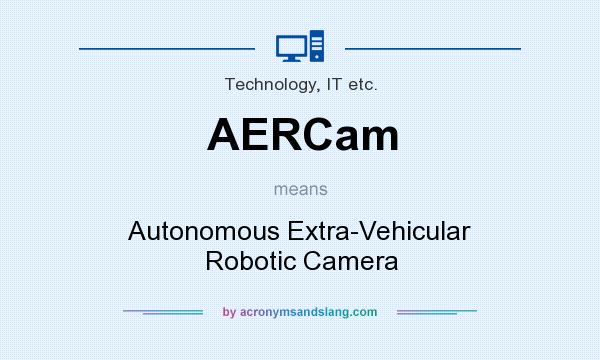 What does AERCam mean? It stands for Autonomous Extra-Vehicular Robotic Camera