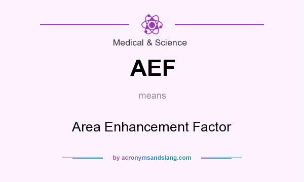 What does AEF mean? It stands for Area Enhancement Factor