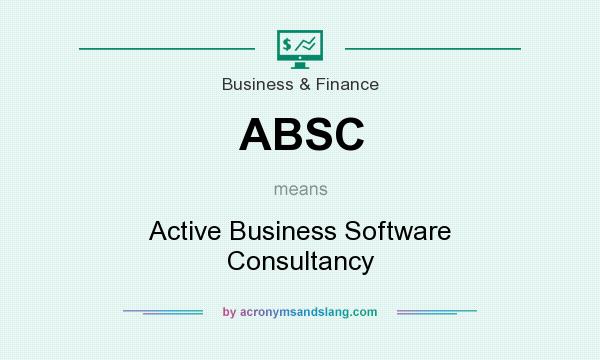 What does ABSC mean? It stands for Active Business Software Consultancy