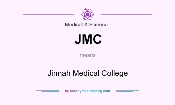 What does JMC mean? It stands for Jinnah Medical College