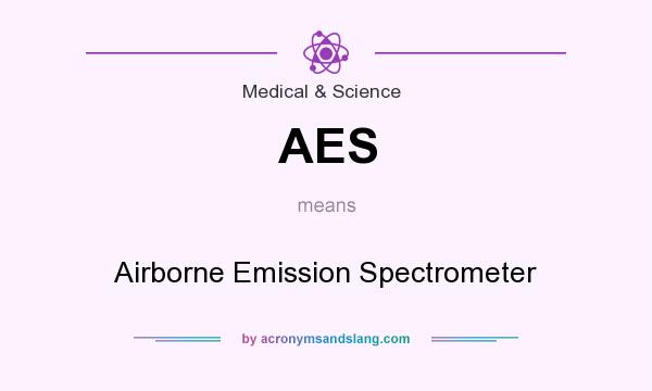 What does AES mean? It stands for Airborne Emission Spectrometer