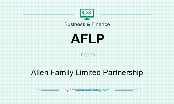 What does AFLP mean? It stands for Allen Family Limited Partnership