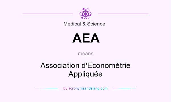 What does AEA mean? It stands for Association d`Econométrie Appliquée