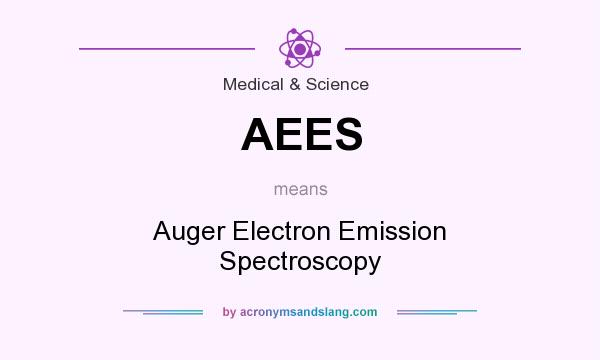 What does AEES mean? It stands for Auger Electron Emission Spectroscopy