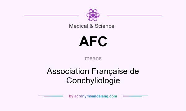 What does AFC mean? It stands for Association Française de Conchyliologie