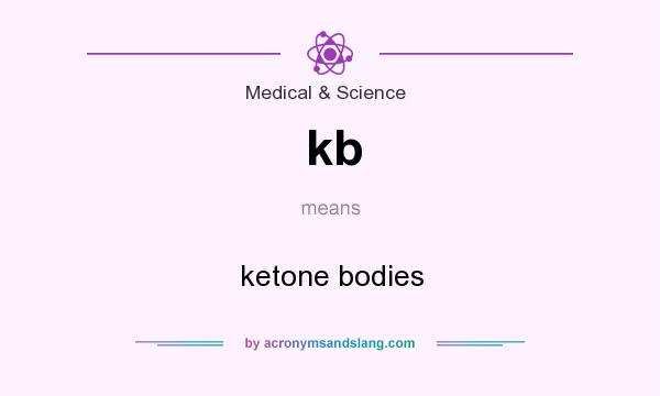 What does kb mean? It stands for ketone bodies