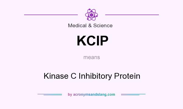 What does KCIP mean? It stands for Kinase C Inhibitory Protein