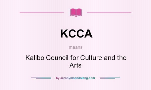 What does KCCA mean? It stands for Kalibo Council for Culture and the Arts