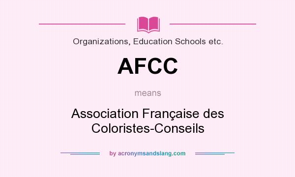 What does AFCC mean? It stands for Association Française des Coloristes-Conseils