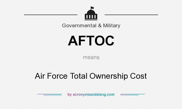 What does AFTOC mean? It stands for Air Force Total Ownership Cost
