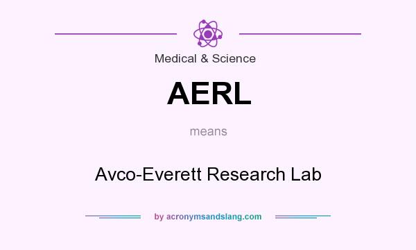 What does AERL mean? It stands for Avco-Everett Research Lab
