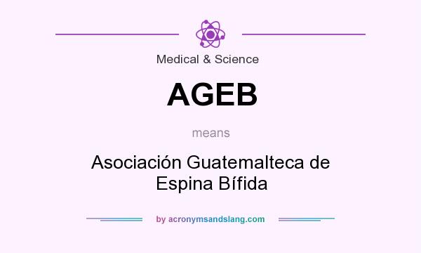What does AGEB mean? It stands for Asociación Guatemalteca de Espina Bífida