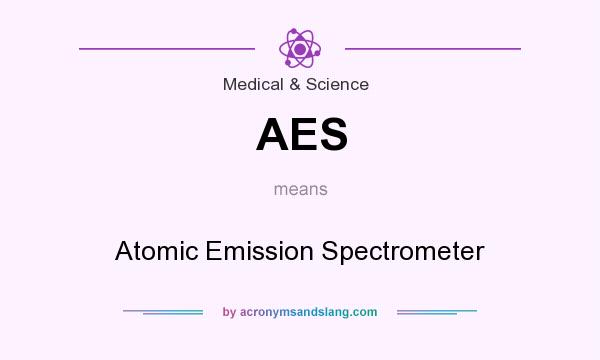 What does AES mean? It stands for Atomic Emission Spectrometer