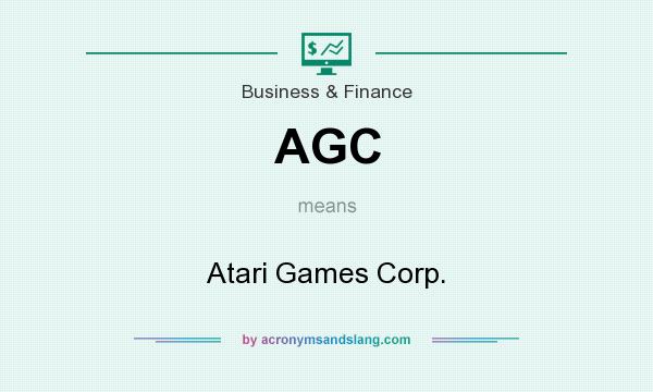 What does AGC mean? It stands for Atari Games Corp.