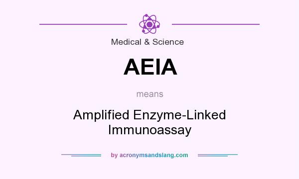 What does AEIA mean? It stands for Amplified Enzyme-Linked Immunoassay