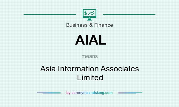 What does AIAL mean? It stands for Asia Information Associates Limited