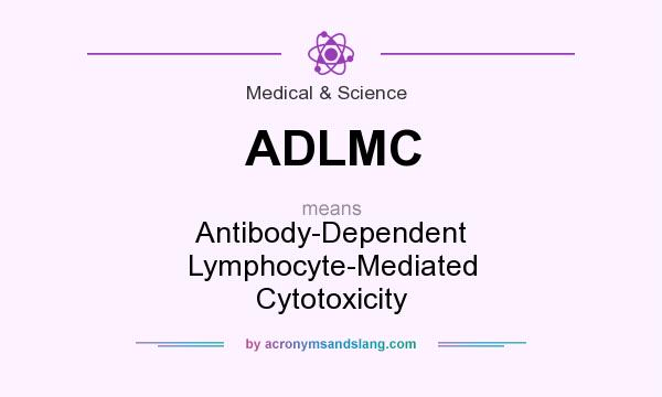 What does ADLMC mean? It stands for Antibody-Dependent Lymphocyte-Mediated Cytotoxicity