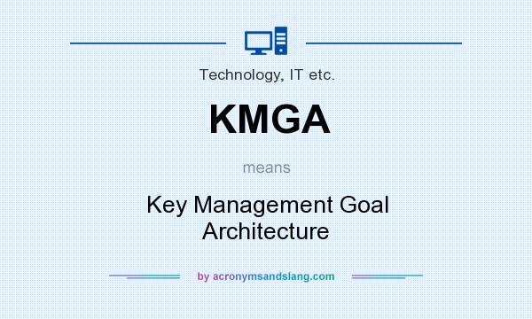 What does KMGA mean? It stands for Key Management Goal Architecture