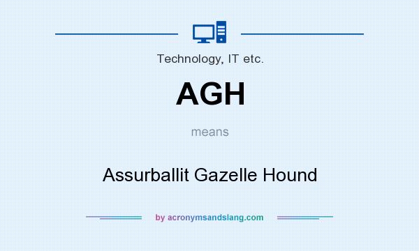 What does AGH mean? It stands for Assurballit Gazelle Hound
