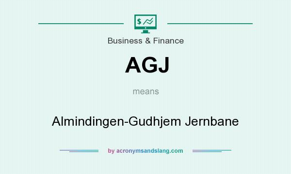 What does AGJ mean? It stands for Almindingen-Gudhjem Jernbane