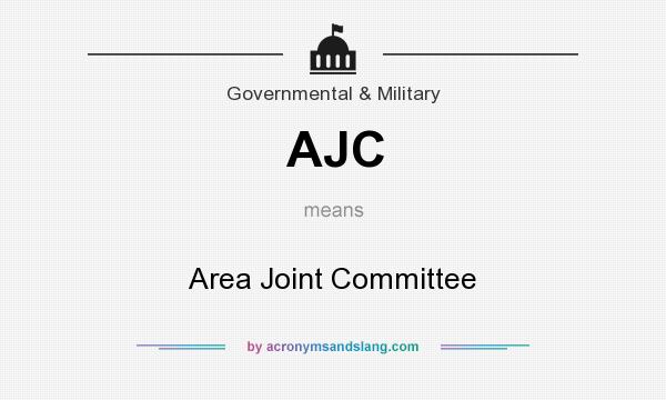 What does AJC mean? It stands for Area Joint Committee