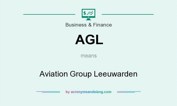 What does AGL mean? It stands for Aviation Group Leeuwarden