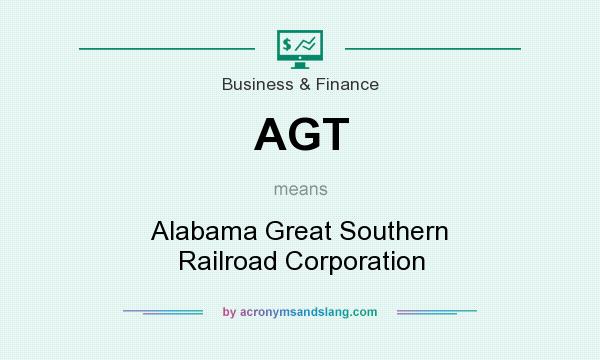 What does AGT mean? It stands for Alabama Great Southern Railroad Corporation