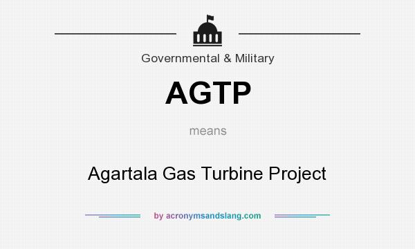 What does AGTP mean? It stands for Agartala Gas Turbine Project