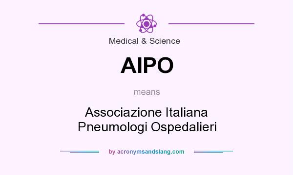 What does AIPO mean? It stands for Associazione Italiana Pneumologi Ospedalieri