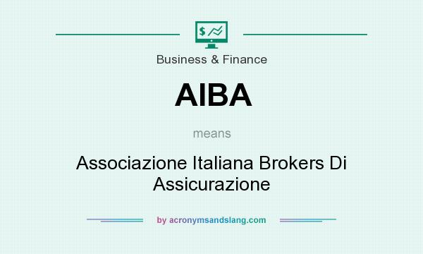 What does AIBA mean? It stands for Associazione Italiana Brokers Di Assicurazione