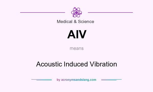 What does AIV mean? It stands for Acoustic Induced Vibration