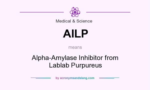 What does AILP mean? It stands for Alpha-Amylase Inhibitor from Lablab Purpureus