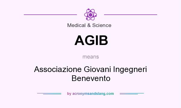 What does AGIB mean? It stands for Associazione Giovani Ingegneri Benevento