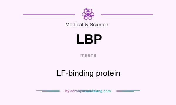 What does LBP mean? It stands for LF-binding protein