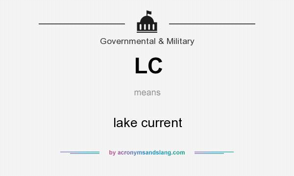 What does LC mean? It stands for lake current